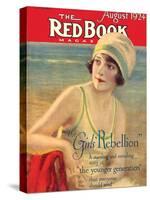 Redbook, August 1924-null-Stretched Canvas