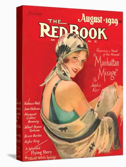 Redbook, August 1929-null-Stretched Canvas