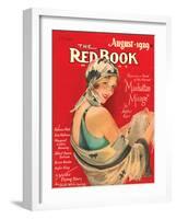 Redbook, August 1929-null-Framed Art Print