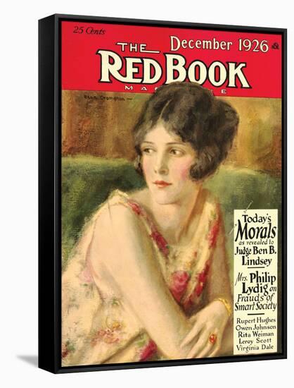 Redbook, December 1926-null-Framed Stretched Canvas