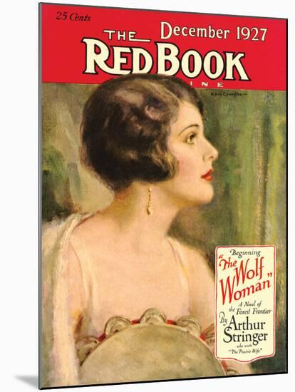 Redbook, December 1927-null-Mounted Art Print