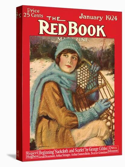 Redbook, January 1924-null-Stretched Canvas