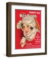 Redbook, January 1929-null-Framed Art Print