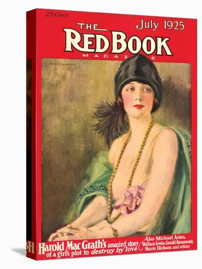 Redbook, July 1925-null-Stretched Canvas