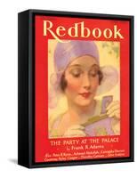 Redbook, July 1930-null-Framed Stretched Canvas