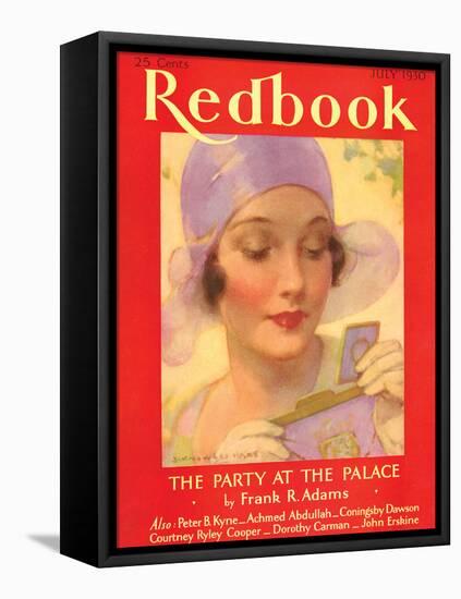Redbook, July 1930-null-Framed Stretched Canvas