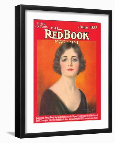 Redbook, June 1922-null-Framed Art Print