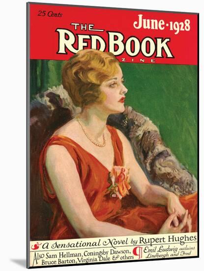 Redbook, June 1928-null-Mounted Art Print