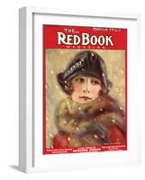 Redbook, March 1925-null-Framed Art Print