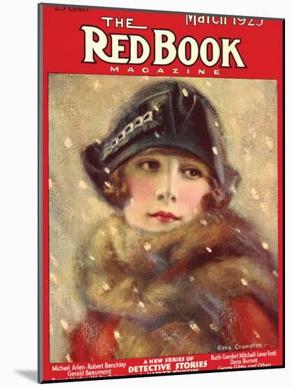 Redbook, March 1925-null-Mounted Art Print