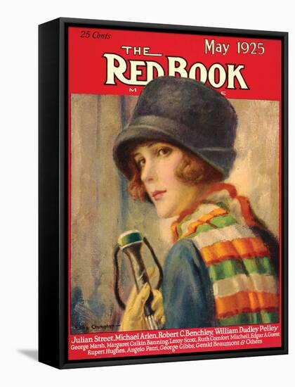 Redbook, May 1925-null-Framed Stretched Canvas