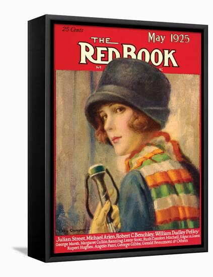 Redbook, May 1925-null-Framed Stretched Canvas