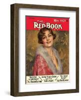 Redbook, May 1927-null-Framed Art Print