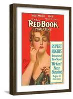 Redbook, November 1916-null-Framed Art Print