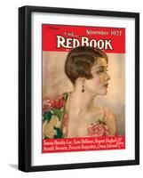 Redbook, November 1927-null-Framed Art Print