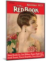 Redbook, November 1927-null-Mounted Art Print