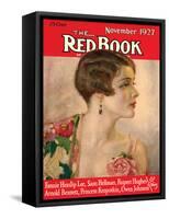 Redbook, November 1927-null-Framed Stretched Canvas