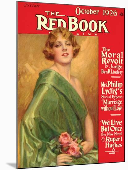 Redbook, October 1926-null-Mounted Art Print