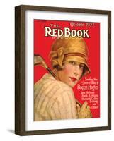 Redbook, October 1927-null-Framed Art Print