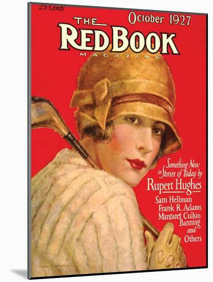 Redbook, October 1927-null-Mounted Art Print