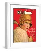 Redbook, October 1927-null-Framed Art Print