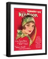 Redbook, September 1929-null-Framed Art Print