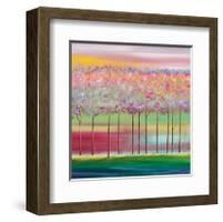 Redbud Trees-Mary Johnston-Framed Giclee Print