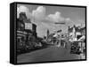 Redcar High Street-null-Framed Stretched Canvas