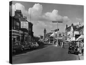 Redcar High Street-null-Stretched Canvas