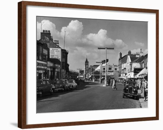 Redcar High Street-null-Framed Photographic Print