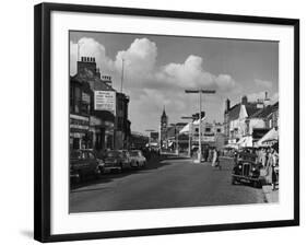 Redcar High Street-null-Framed Photographic Print