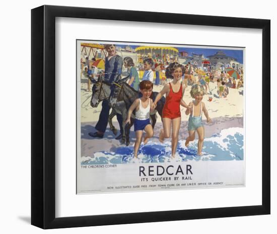 Redcar I-null-Framed Art Print