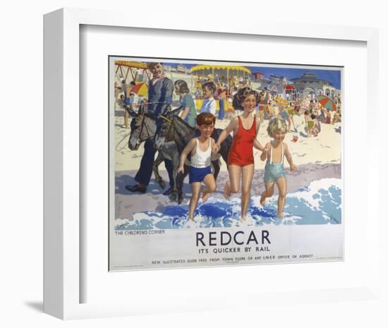 Redcar I-null-Framed Art Print