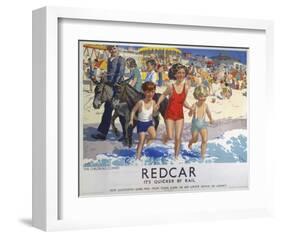 Redcar I-null-Framed Art Print