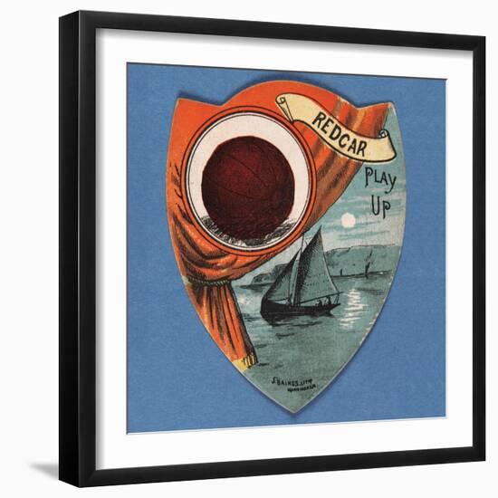 Redcar Play Up-null-Framed Giclee Print