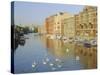 Redcliffe Wharf, Bristol Harbour, Bristol, England, UK-Rob Cousins-Stretched Canvas