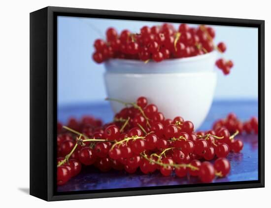 Redcurrants, in and Beside Bowl-Dagmar Morath-Framed Stretched Canvas