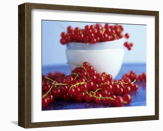 Redcurrants, in and Beside Bowl-Dagmar Morath-Framed Photographic Print