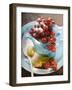 Redcurrants in Glass Jug, Sugar, Gooseberries, Raspberry-Foodcollection-Framed Photographic Print