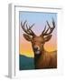 Reddeer-James W. Johnson-Framed Giclee Print