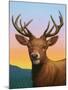 Reddeer-James W. Johnson-Mounted Giclee Print