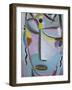 Redeemer's Face (In Der Liebe Ist Ewig, Was Geistig Ist), 1919-Alexej Von Jawlensky-Framed Giclee Print