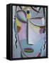 Redeemer's Face (In Der Liebe Ist Ewig, Was Geistig Ist), 1919-Alexej Von Jawlensky-Framed Stretched Canvas