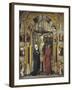 Redemption Tryptich: the Crucifixion-Vrancke van der Stockt-Framed Giclee Print