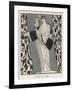 Redfern Dress and Coat in Black and White for the Theatre-J. Gose-Framed Art Print