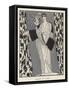 Redfern Dress and Coat in Black and White for the Theatre-J. Gose-Framed Stretched Canvas