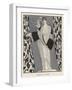 Redfern Dress and Coat in Black and White for the Theatre-J. Gose-Framed Art Print