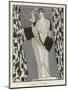 Redfern Dress and Coat in Black and White for the Theatre-J. Gose-Mounted Art Print