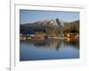 Redfish Lake Lodge, Redfish Lake, Sawtooth National Recreation Area, Idaho, USA-Jamie & Judy Wild-Framed Photographic Print