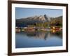 Redfish Lake Lodge, Redfish Lake, Sawtooth National Recreation Area, Idaho, USA-Jamie & Judy Wild-Framed Photographic Print